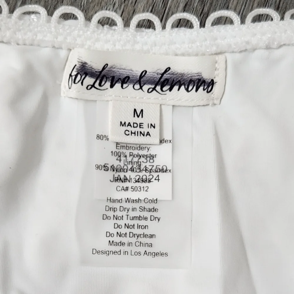 New!For Love and Lemons Lilith‎ Thong  Swim Bottom